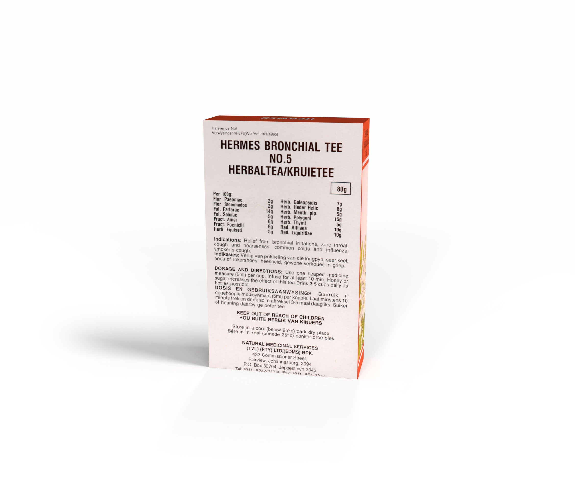 Hermes No 5 Bronchial Tea