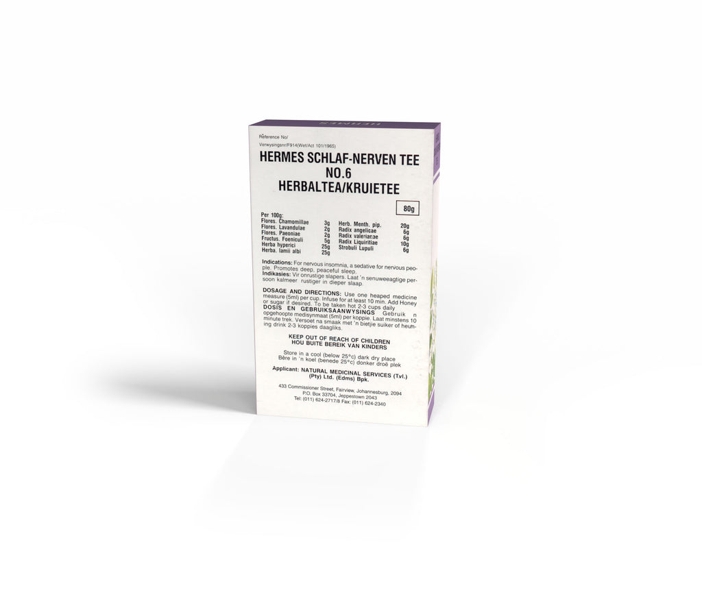 Hermes No 6 Schlaf-Nerven Tea