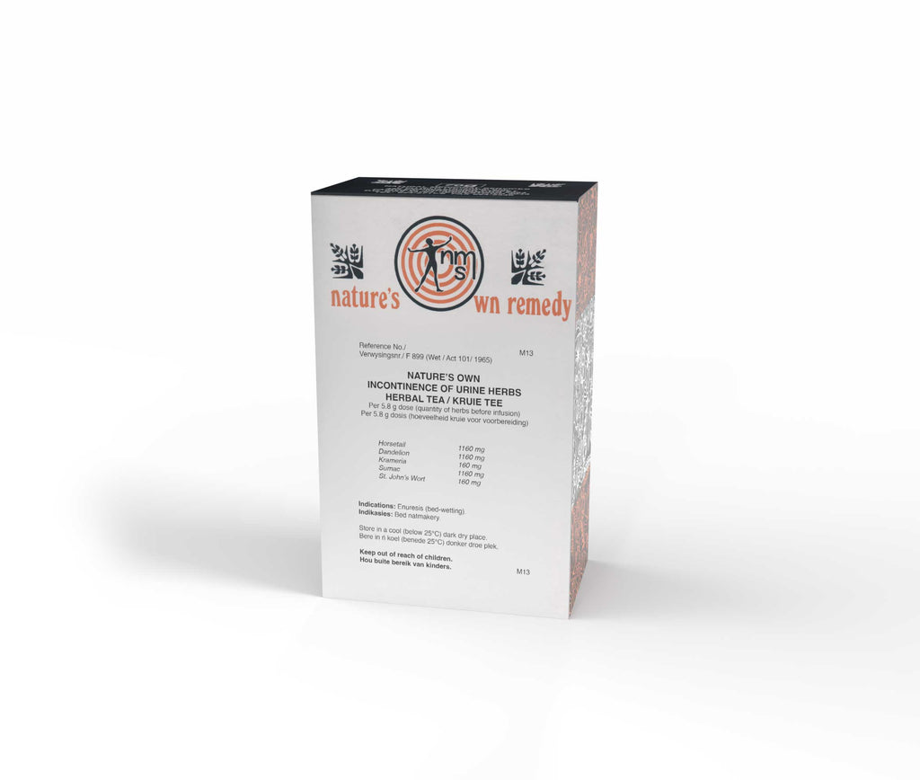 Nature's Own Incontinence of Urine Herbs Herbal Tea
