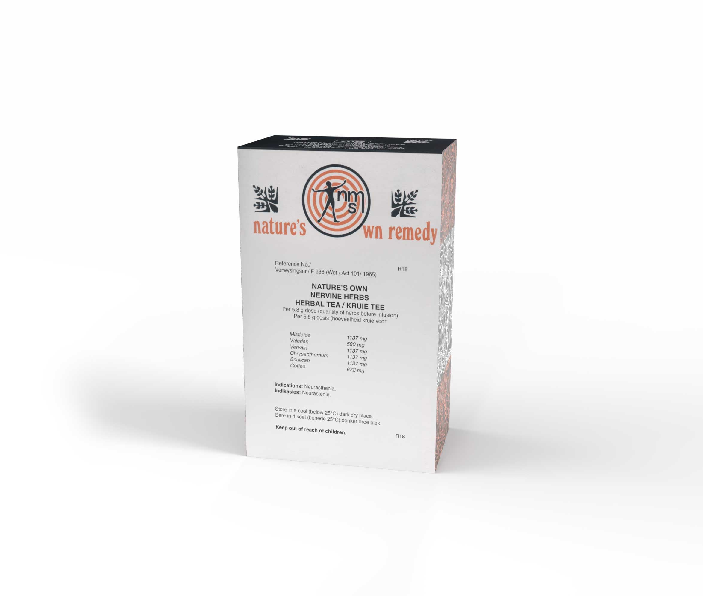 Nature's Own Nervine Herbs Herbal Tea